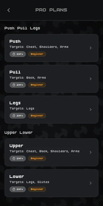 GYMRPG Train, level, repeat. app screenshot